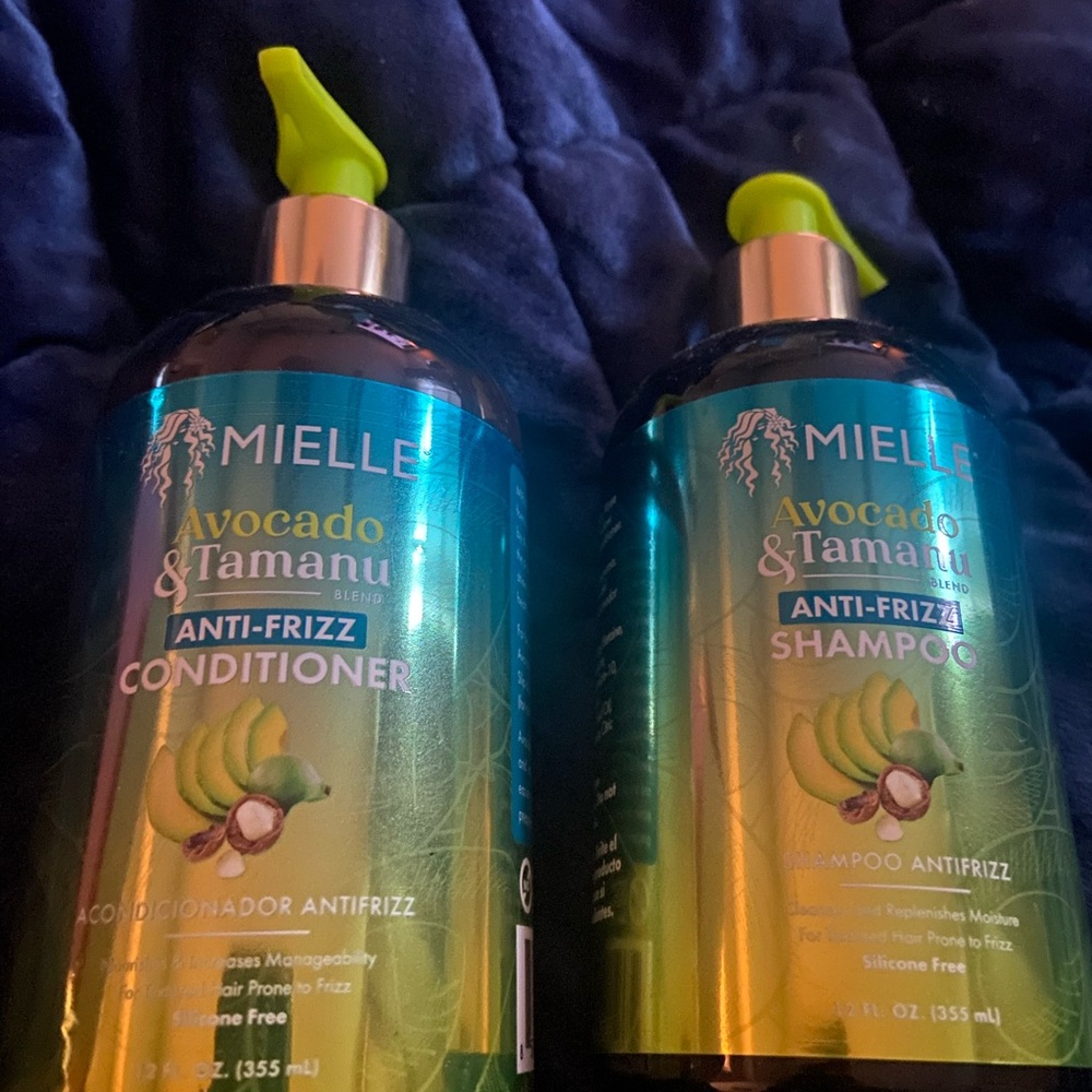 Mielle Avocado & Tamanu Shampoo & Conditioner Brand New